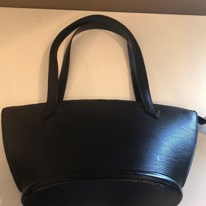 Authentic Louis Vuittion Black Saint Jacques Louis vuittion bag
